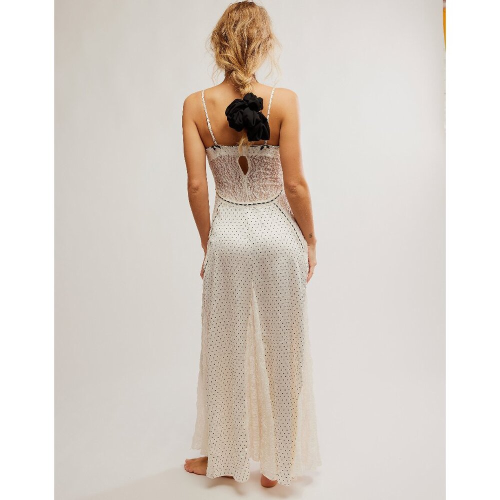 🎉LAST CHANCE🎉 FREE PEOPLE Playing Cupid Maxi / Ivory Combo - Picture 4 of 7